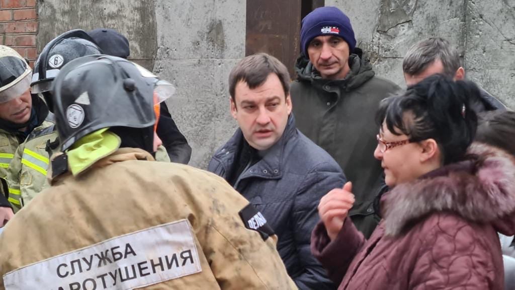 Жителей сгоревшего дома разместили в гостинице «Таганрог»