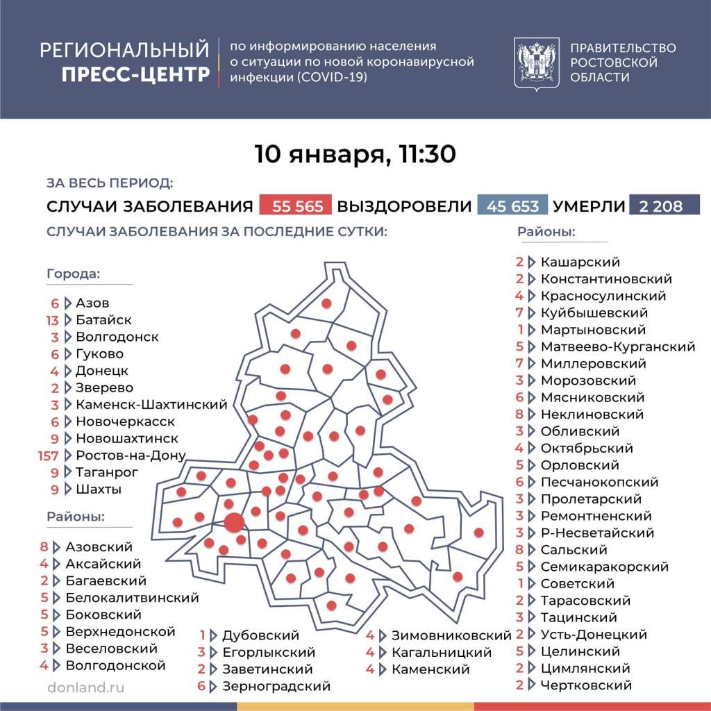 Коронавирус: в Таганроге заболели девять человек