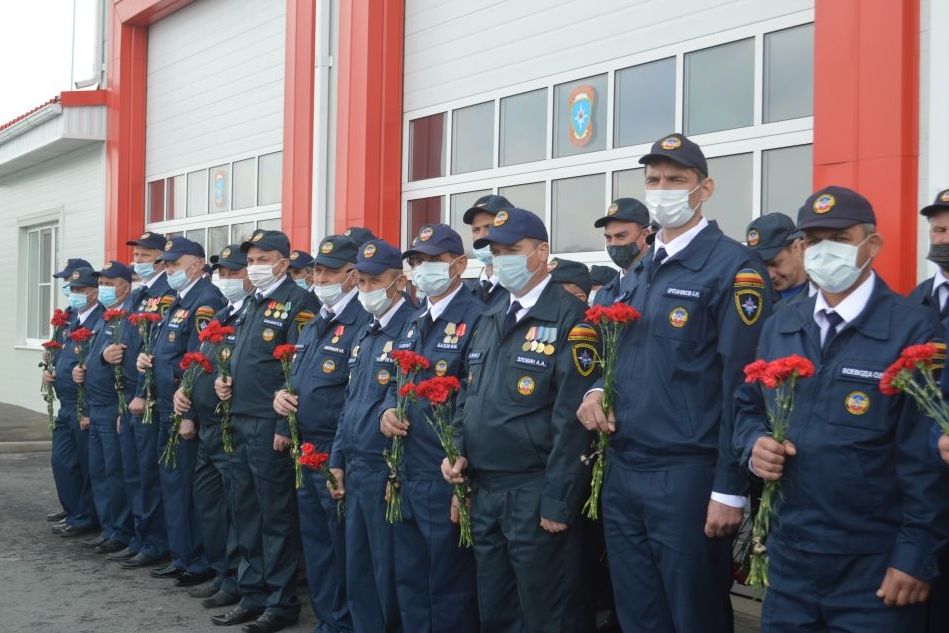 Донской пожарной части присвоено имя Александра Кириченко