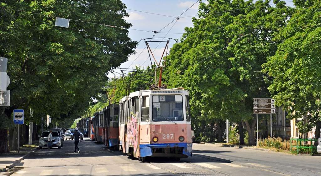 В Таганроге закрывают движение трамваев по ул. Фрунзе