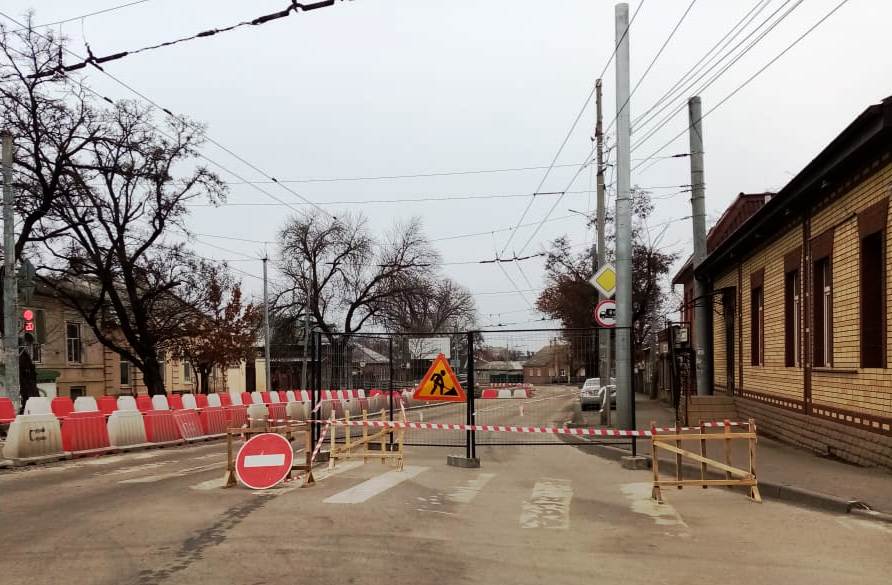 Установлена схема временного ограничения дорожного движения по ул. Дзержинского