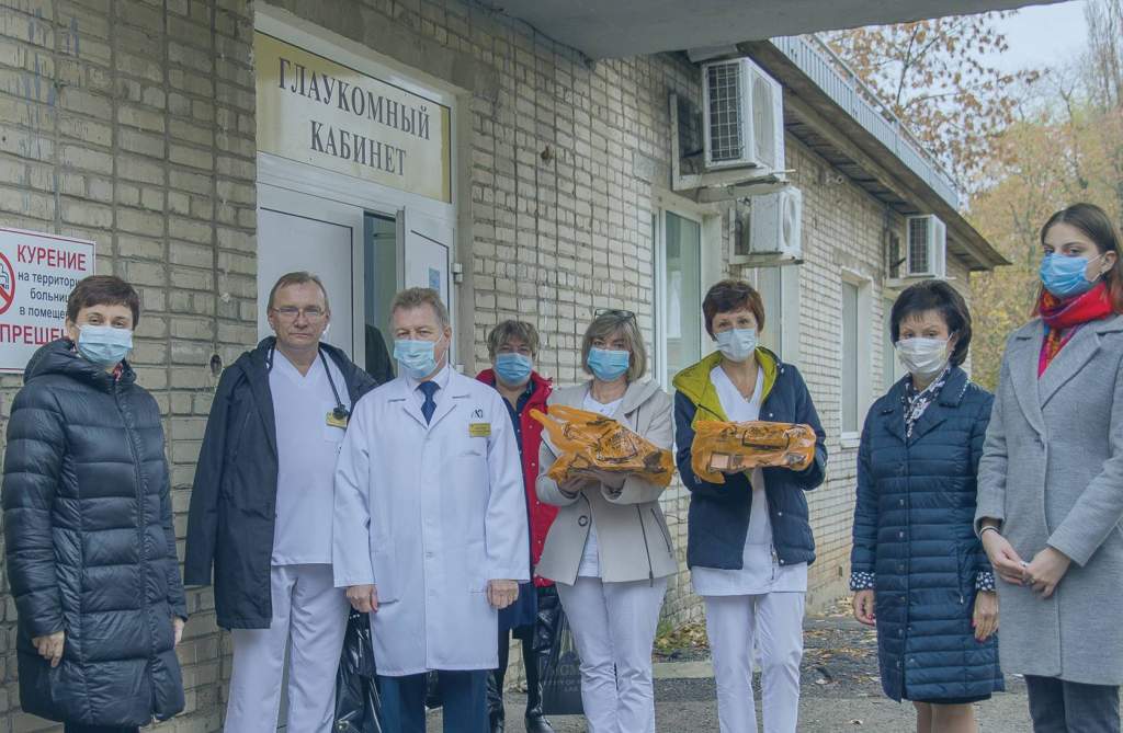 В Таганроге прошла акция «Маленькие радости для врачей»