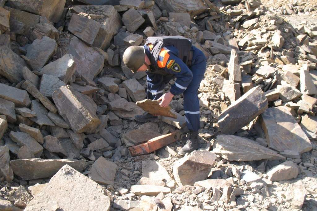 773 взрывоопасных предмета нашли за год в донском регионе