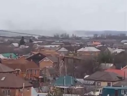 Предположительно: под Таганрогом сбита ракета ВСУ Украины