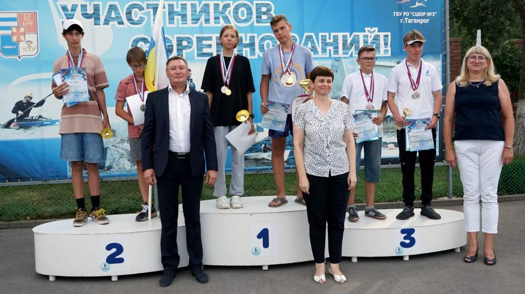В Таганроге прошли соревнования по парусному спорту