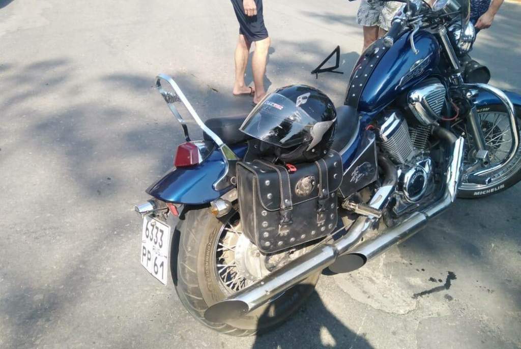В Таганроге на улице Дзержинского сбит мотоциклист