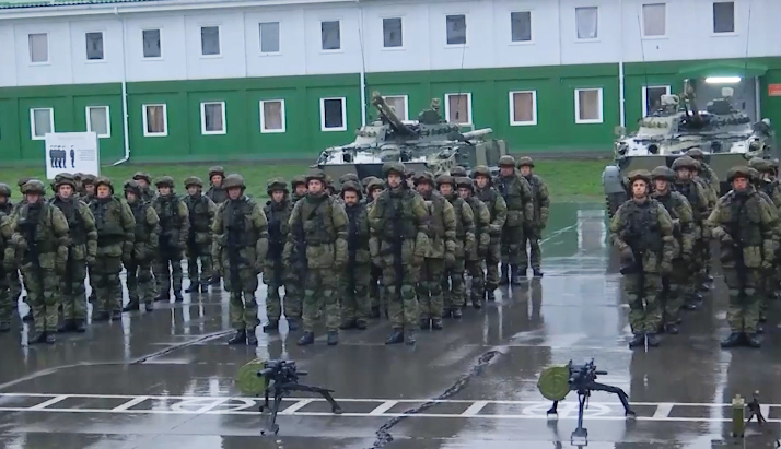 В Ростовской области мобилизованные получают военную экипировку