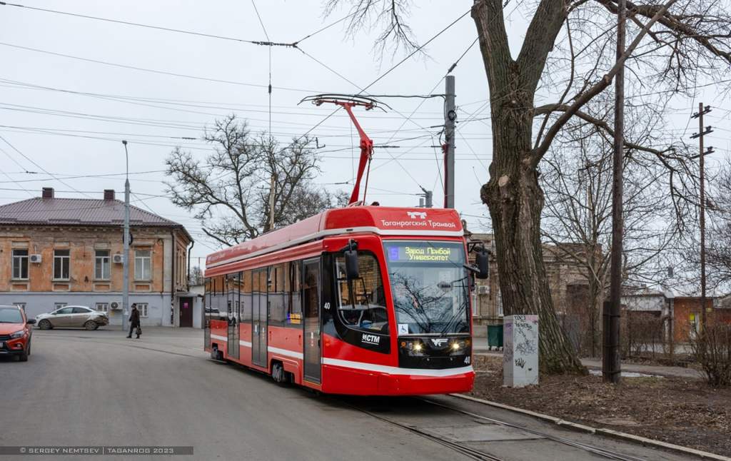 Три дня в движении таганрогских трамваев будет перерыв