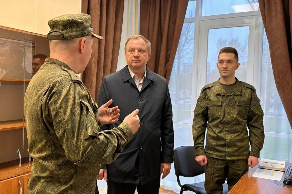 В Ростове работает пункт отбора на военную службу по контракту