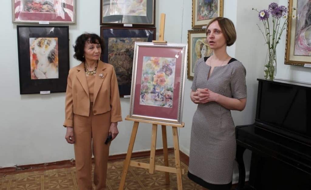 Выставка акварели Людмилы Огановой открылась в музее Таганрога
