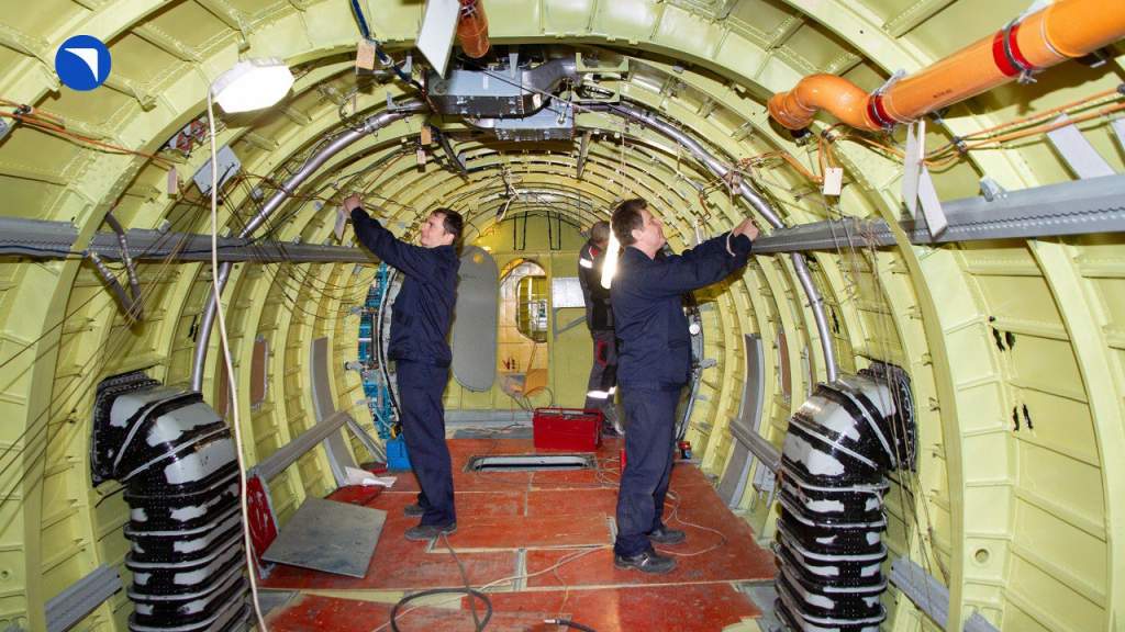 В Таганроге продолжаются работы по постройке серийных самолетов Бе-200