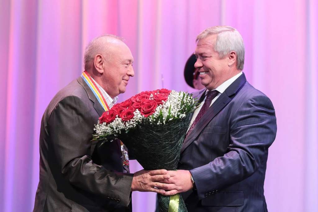Василий Голубев поздравил с 75-летием своего предшественника