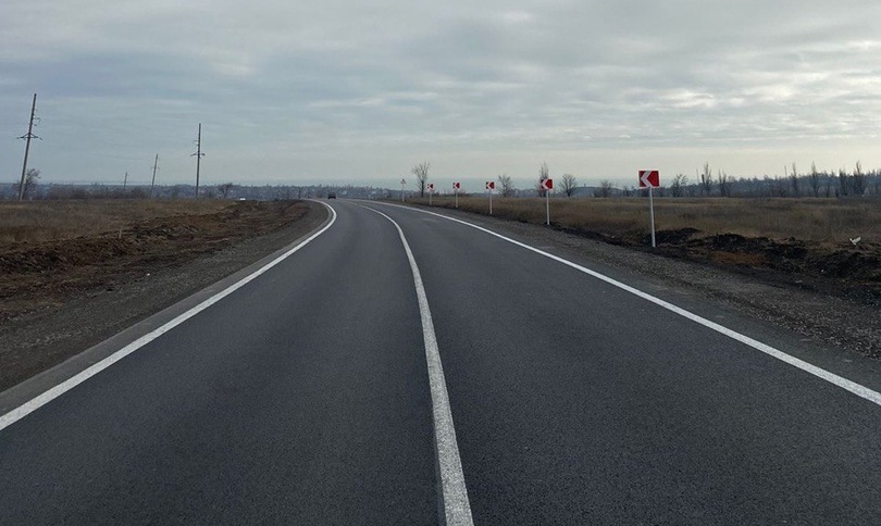 60 км дороги в Крым через новые регионы отремонтировал «Автодор»