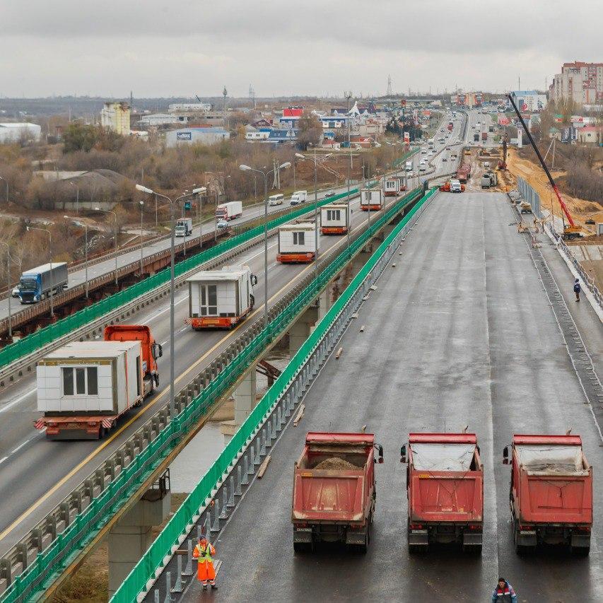 Мост через Северский Донец испытали на прочность