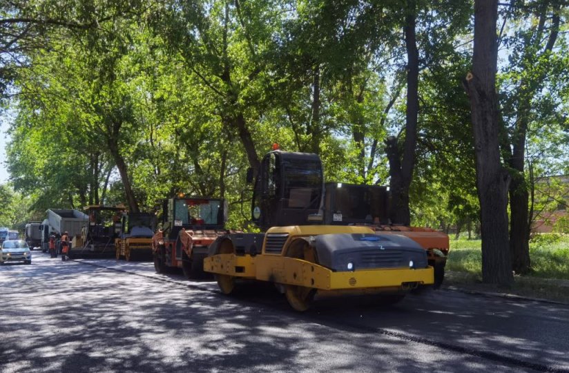 В Таганроге отремонтирован тротуар на улице Циолковского