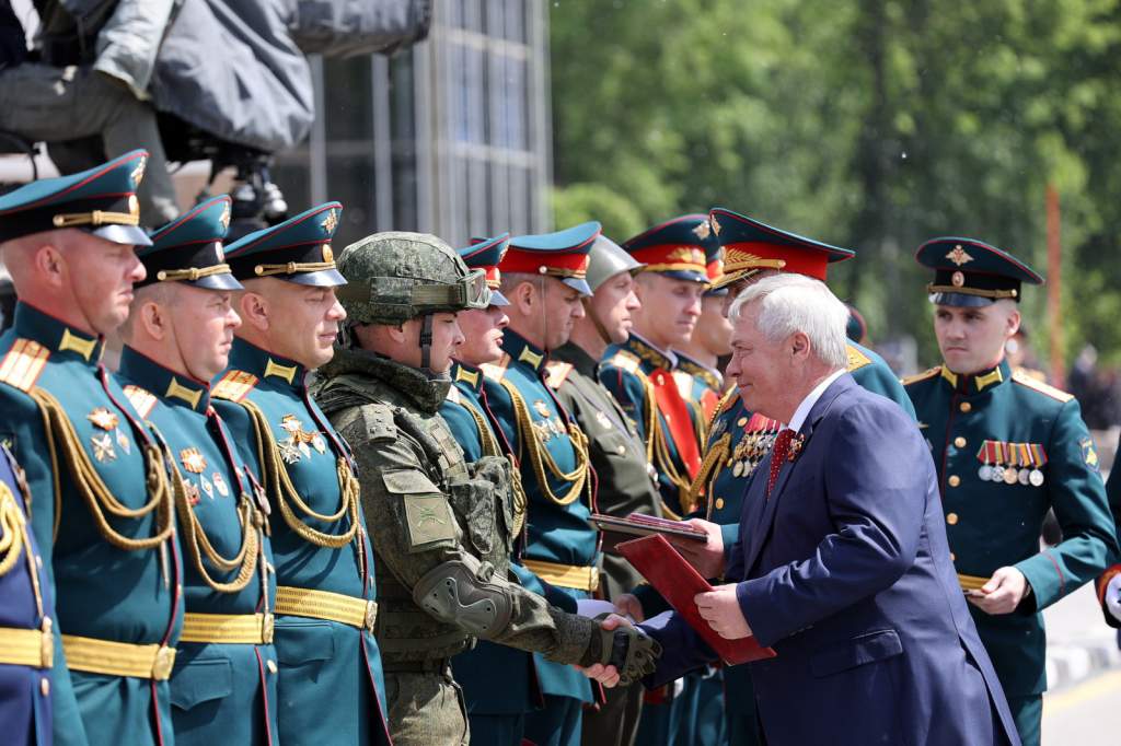 В Ростове 9 мая состоялся военный парад